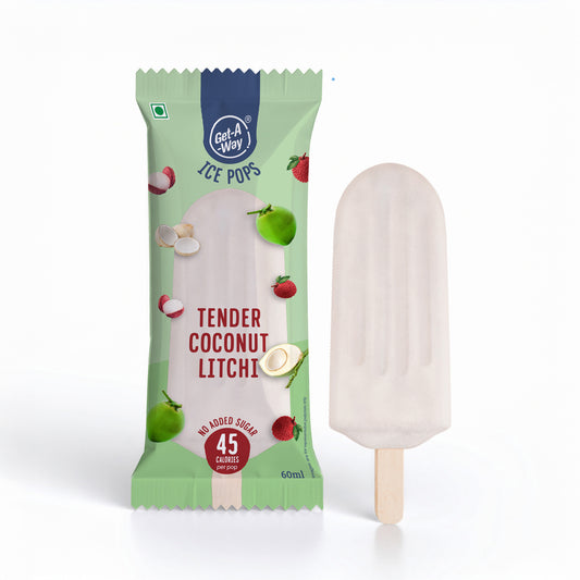 Tender Coconut Litchi Ice Pop