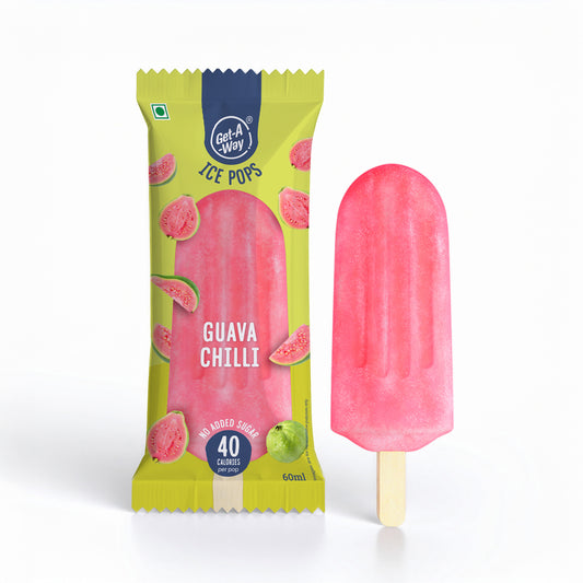 Guava Chilli Ice Pop