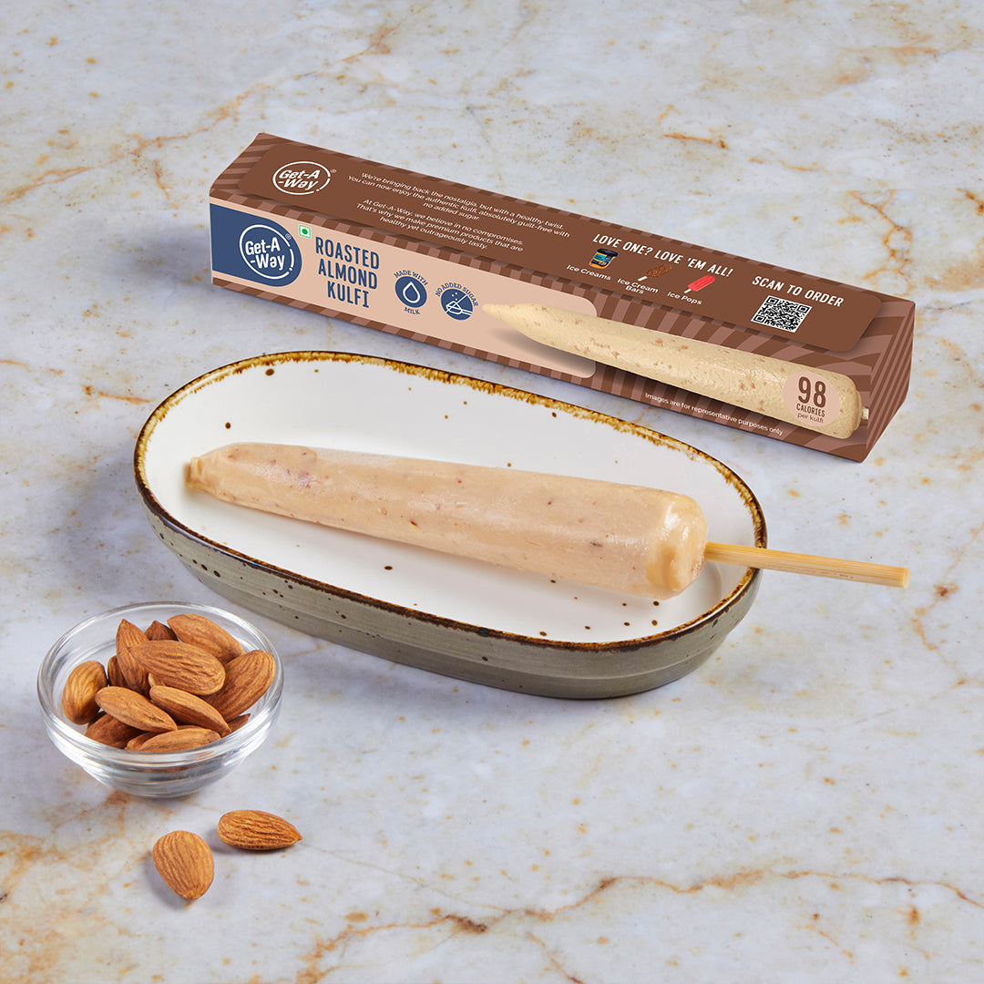 Roasted Almond Kulfi