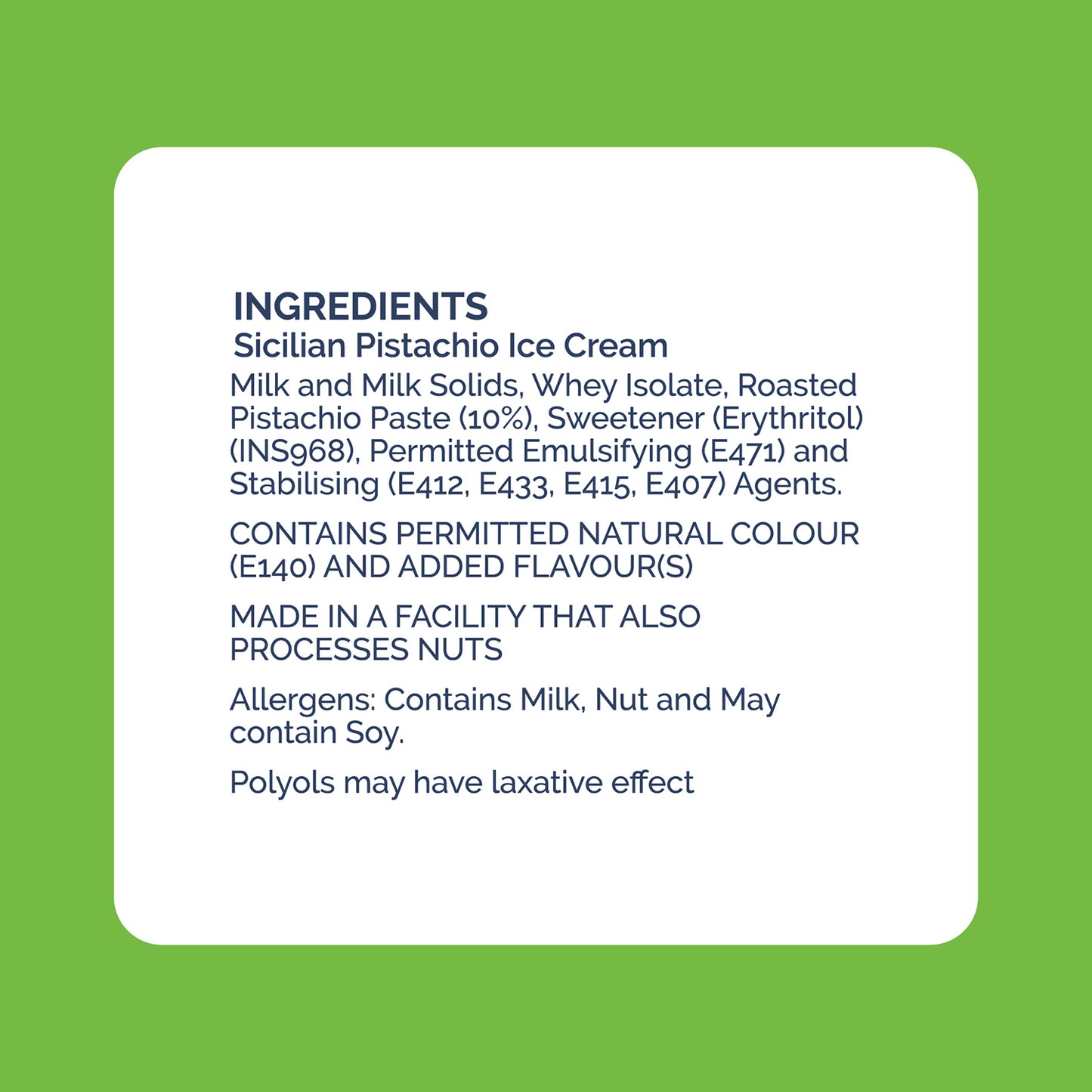 Sicilian Pistachio 100ml