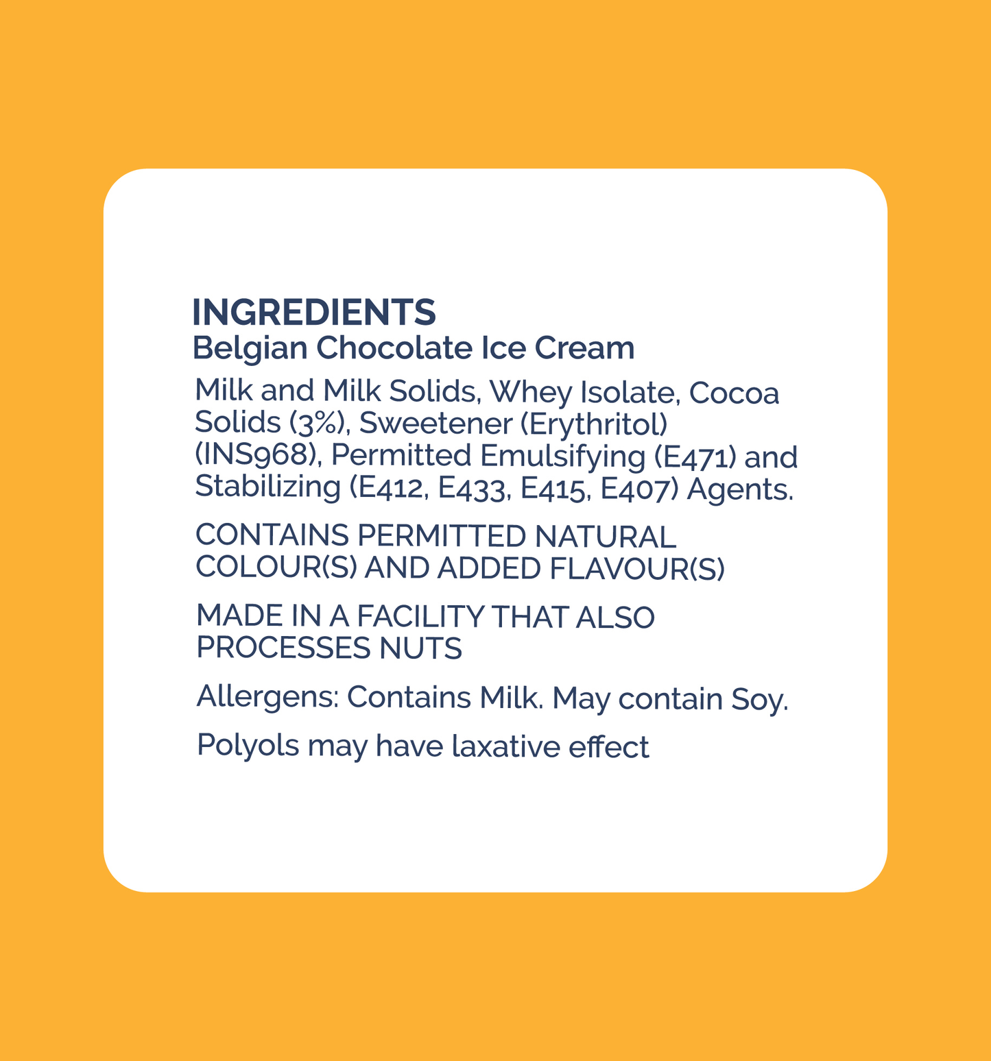 Belgian Chocolate