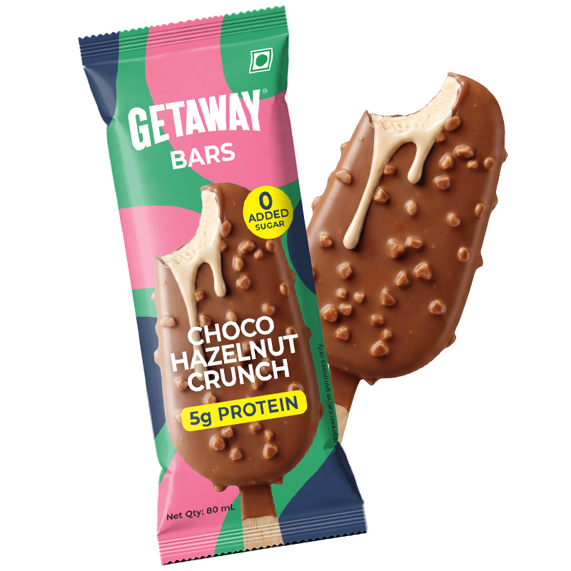 Choco Hazelnut Crunch Ice Cream Bar - 9 Pack