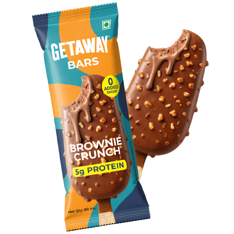 Brownie Crunch Ice Cream Bar - 9 Pack