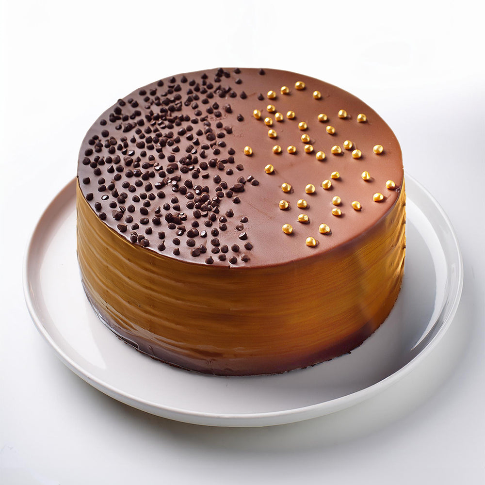 Triple Chocolate Ice Cream Cake