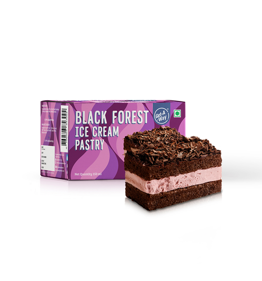 Black Forest Ice Cream Pastry