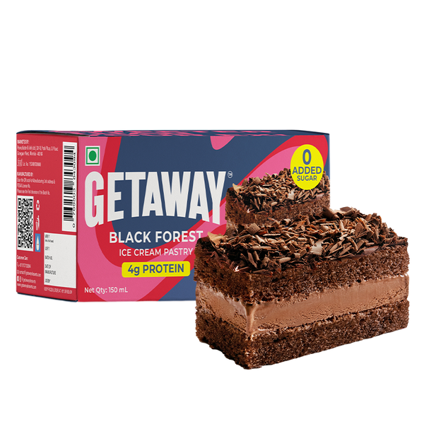 Black Forest Ice Cream Pastry