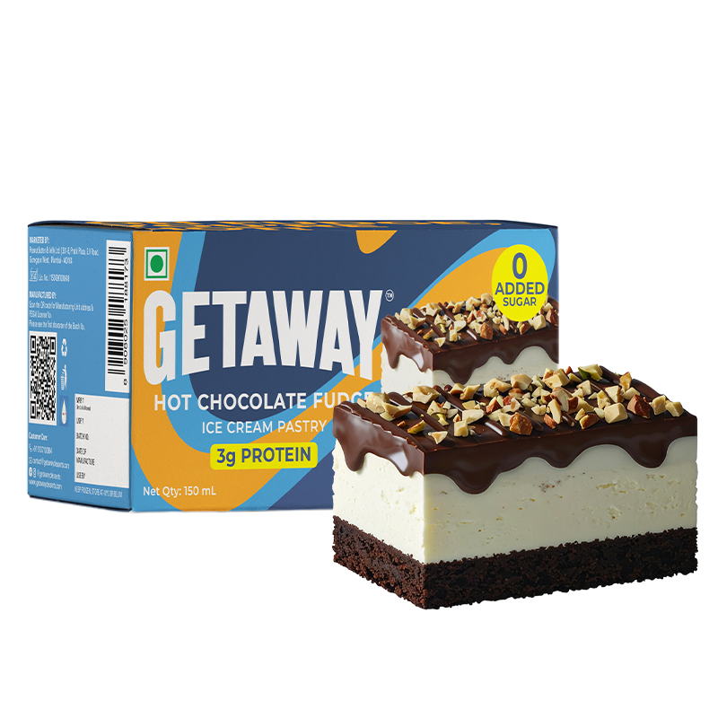 Hot Chocolate Fudge Ice Cream Pastry - 8 Pack