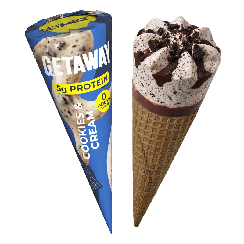 Cookies and Cream Cone