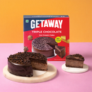 Triple Chocolate Ice Cream Cake - 1 Pack