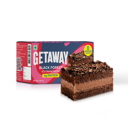 Black Forest Ice Cream Pastry - 8 Pack