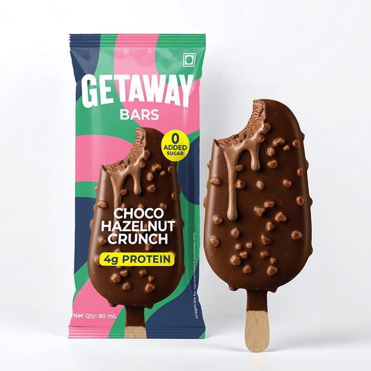 Choco Hazelnut Crunch Ice Cream Bar - 9 Pack