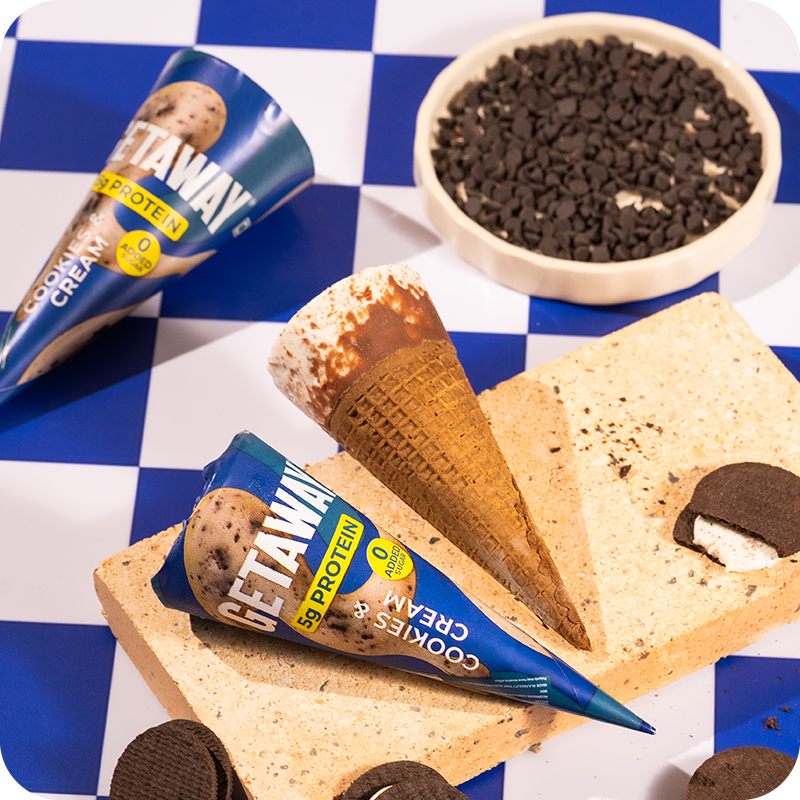 Cookies and Cream Cone