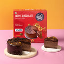 Triple Chocolate Ice Cream Cake