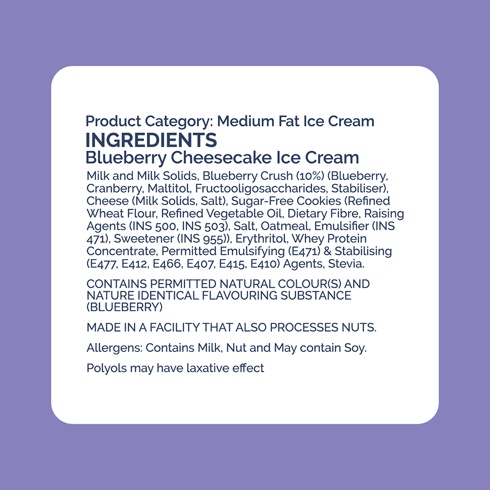 Blueberry Cheesecake Cup - 12 Pack