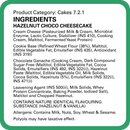 Hazelnut Choco Cheesecake Jar - 8 Pack