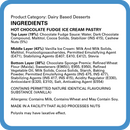 Hot Chocolate Fudge Ice Cream Pastry - 8 Pack