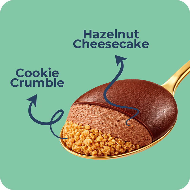 Hazelnut Choco Cheesecake Jar - 8 Pack
