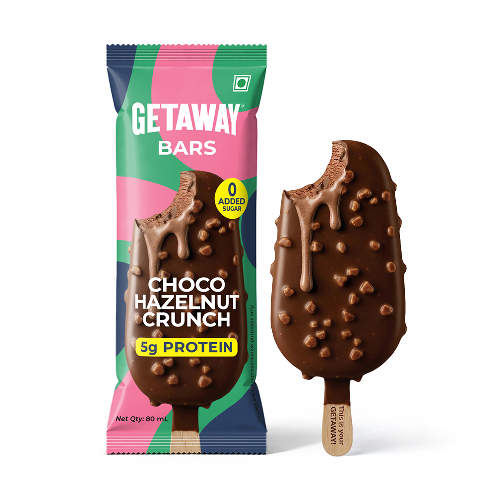 Choco Hazelnut Crunch Ice Cream Bar - 9 Pack