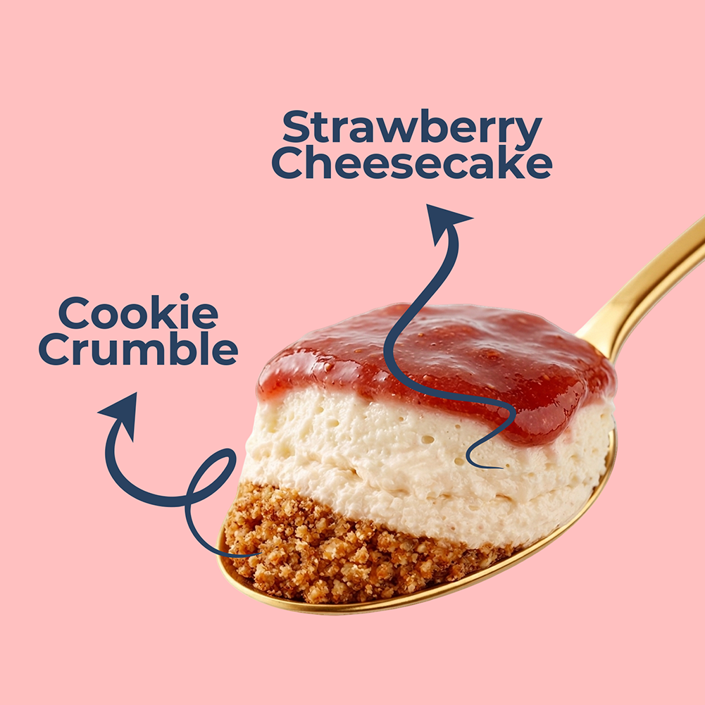 Strawberry Cheesecake Jar - 8 Pack