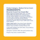 Brownie Crunch Ice Cream Bar - 9 Pack