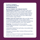 Black Forest Ice Cream Pastry