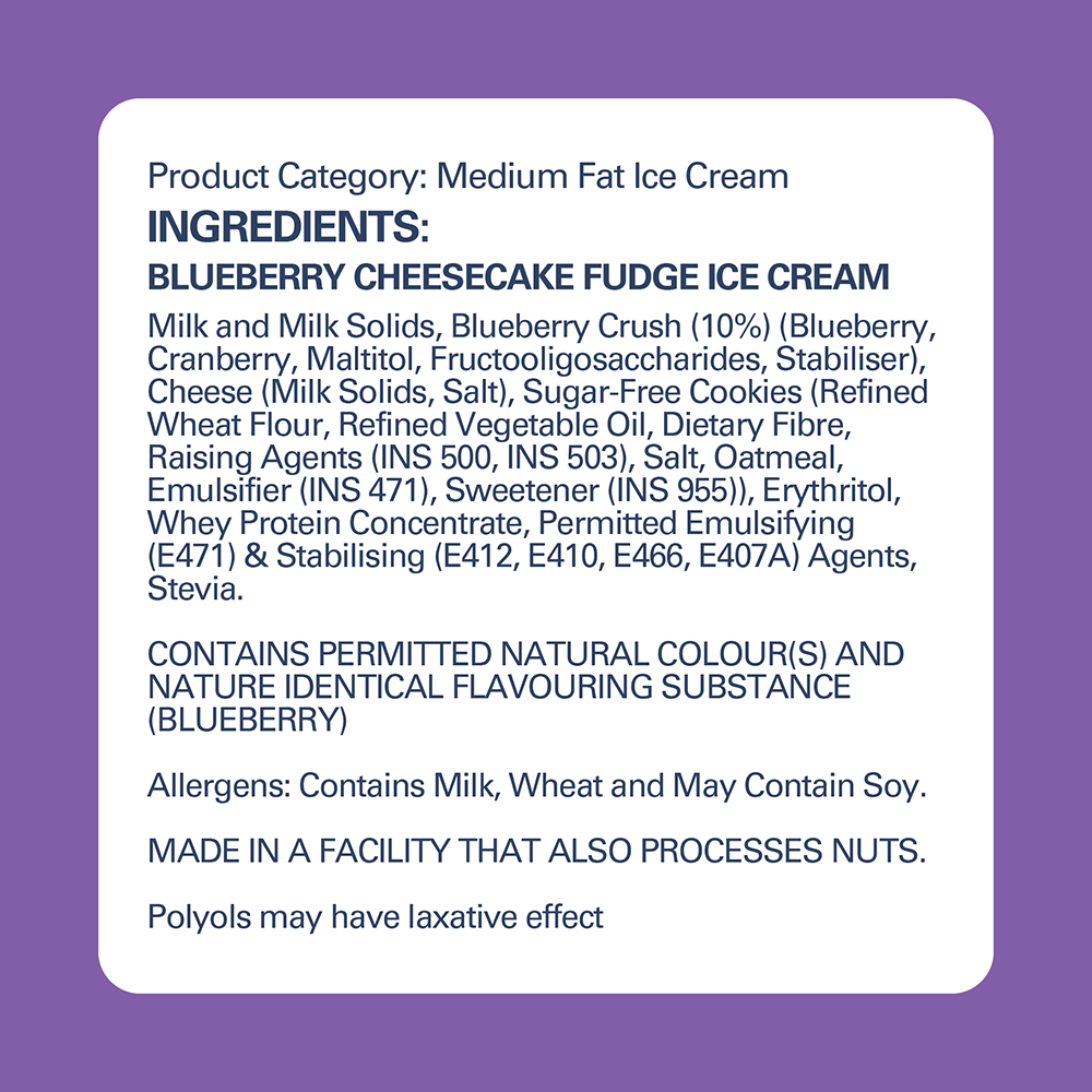 Blueberry Cheesecake Cup - 12 Pack