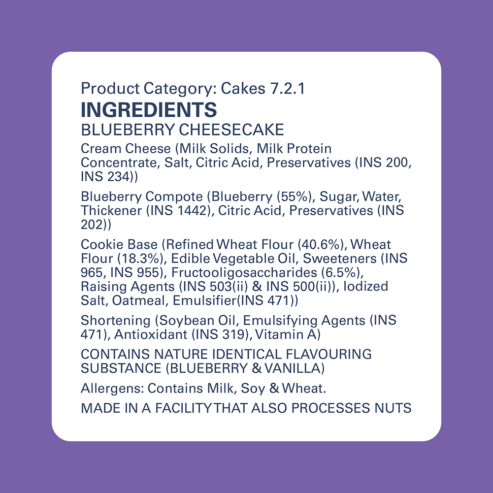 Blueberry Cheesecake Jar - 8 Pack