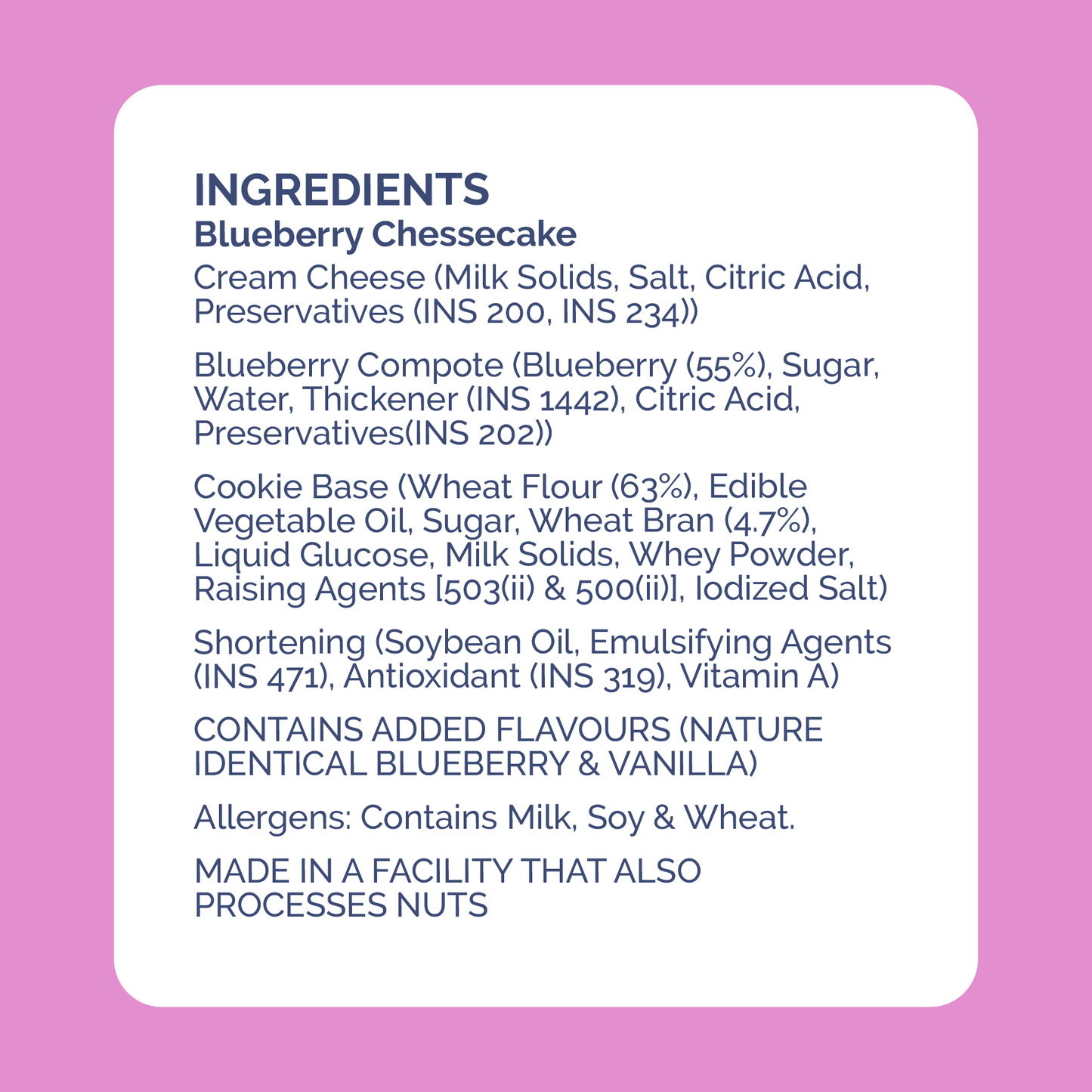 Blueberry Cheesecake Jar - 8 Pack