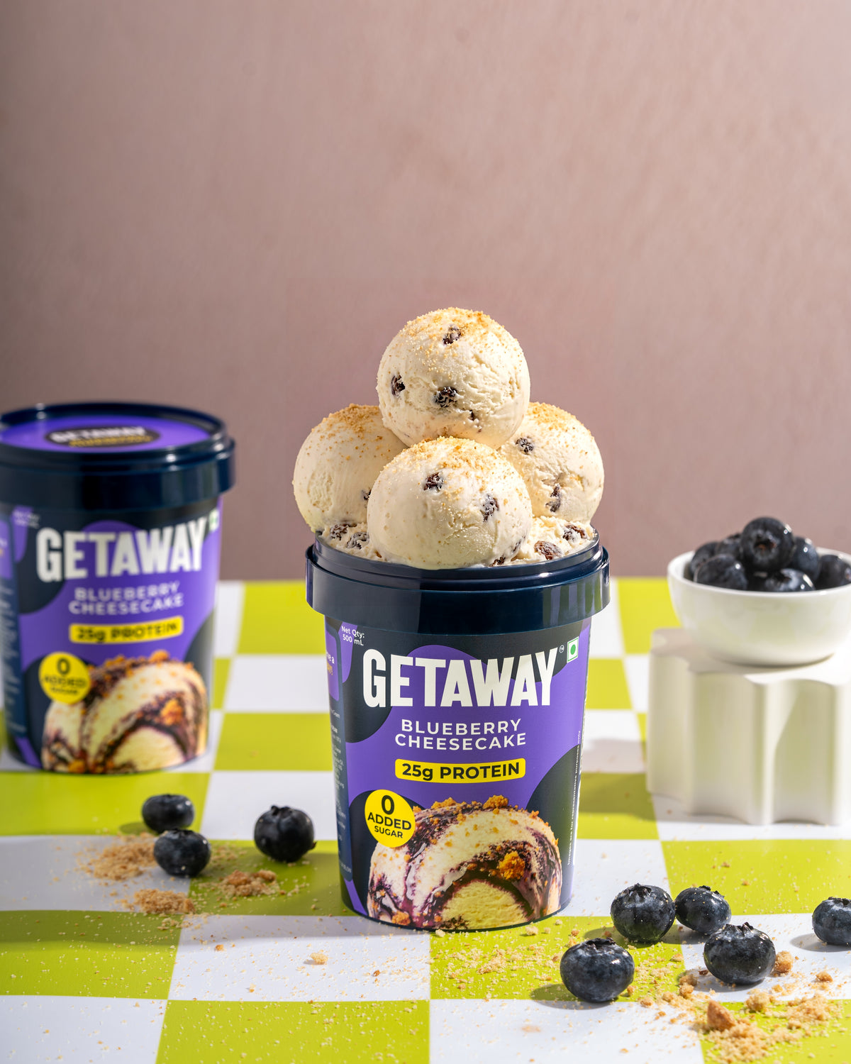 Blueberry Cheesecake Tub - 4 Pack