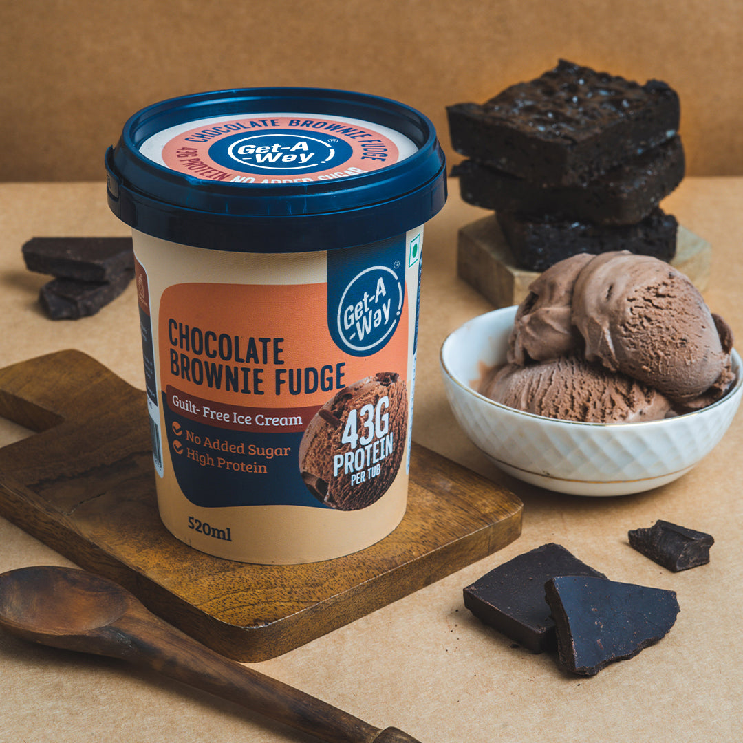Chocolate Brownie Fudge Tub - 4 Pack