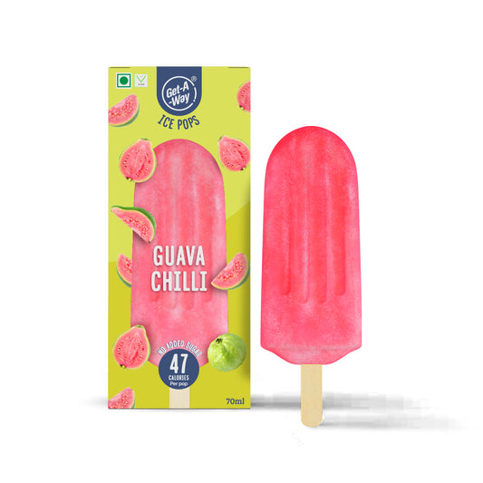 Guava Chilli Ice Pop