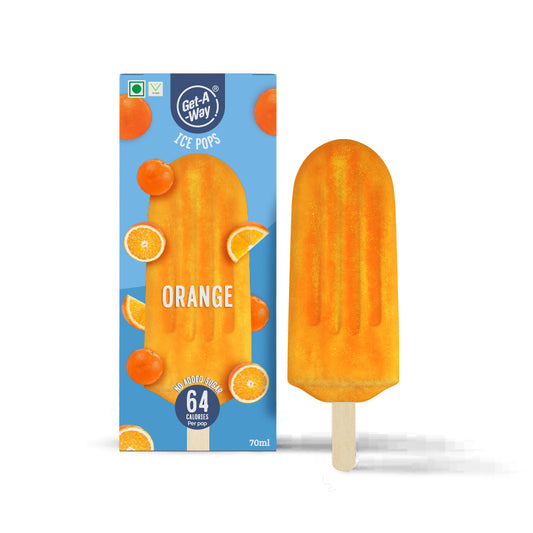 Orange Ice Pop