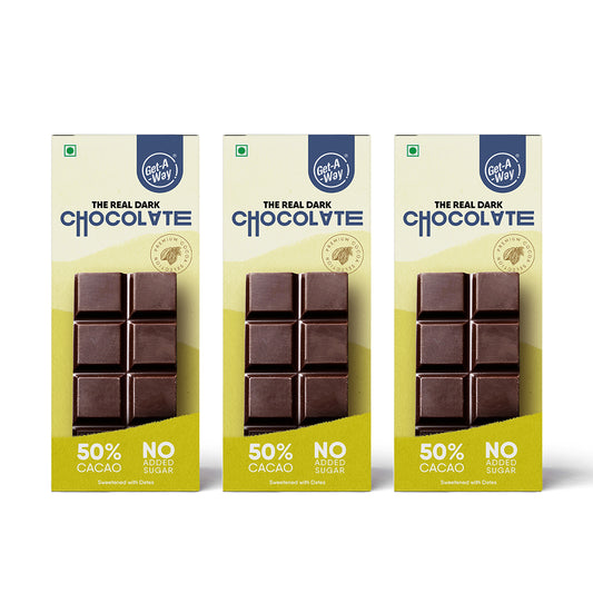 Dark Chocolate Bar | Pack of 3