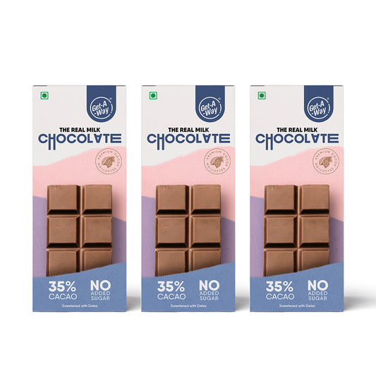 Milk Chocolate Bar | Pack of 3
