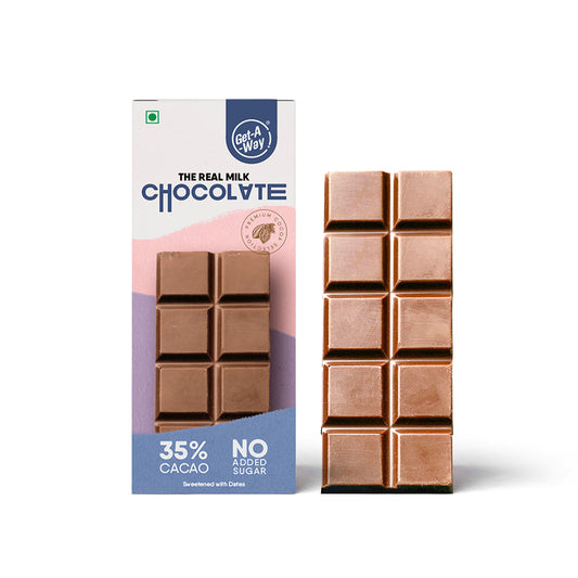 Milk Chocolate Bar | Zero Added Sugar